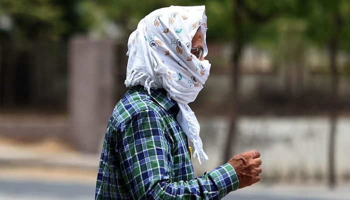heat wave in parts of northern india in 2 days, 2021