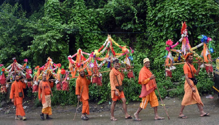 UP government share covid-19 guidelines for kanwar yatra pilgrimage