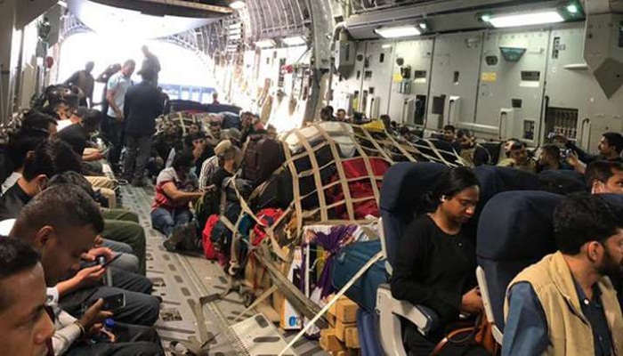 afghanistan-taliban crisis: 150 indians return back to India on an air plane