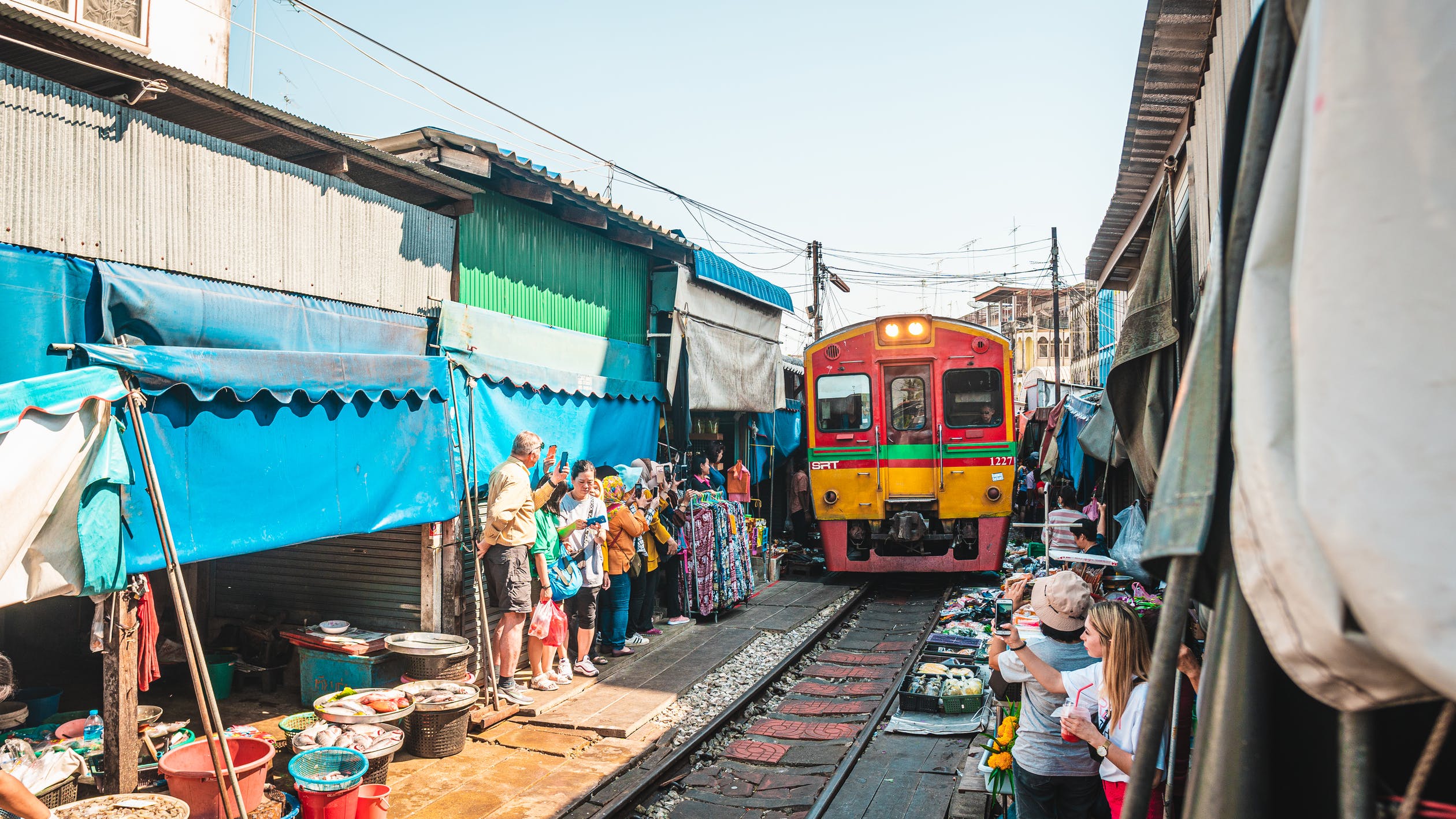Mae Klong Railway Market