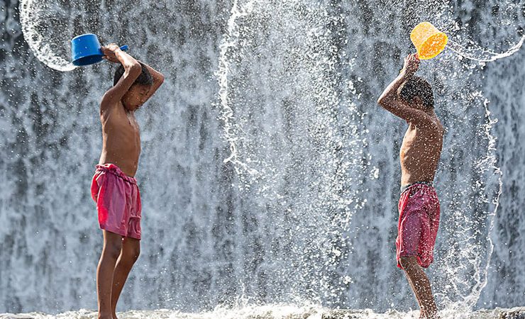 Wan Lai Water Festival in Thailand
