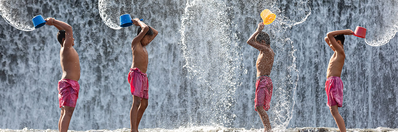 Wan Lai Water Festival in Thailand