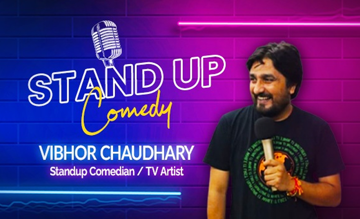 Vibhor Chaudhary, stand up comedian