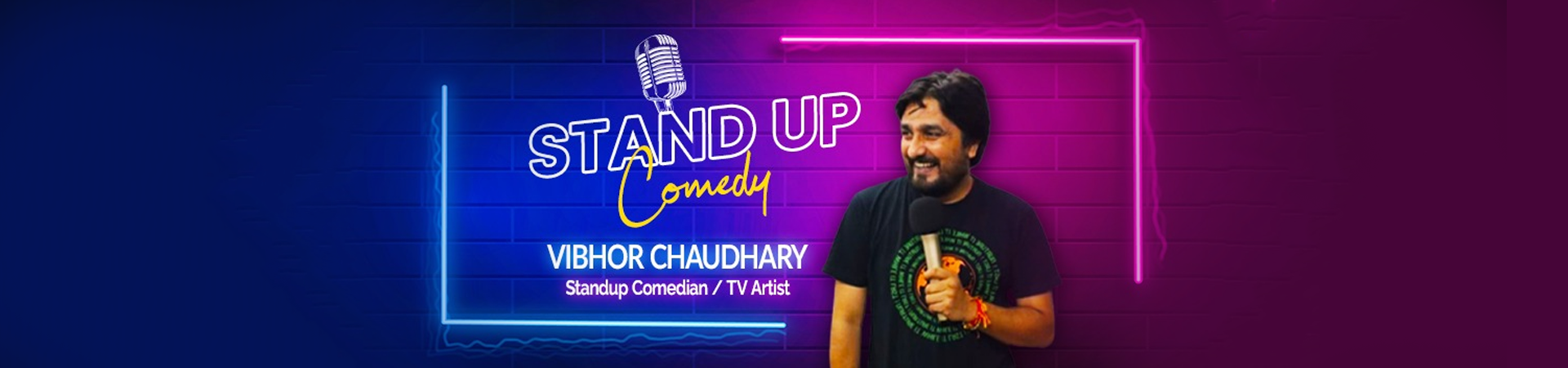 Vibhor Chaudhary, stand up comedian