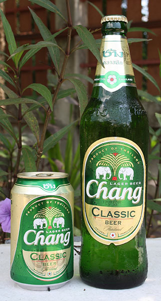 Chang Beer, brewed to have a unique flavour