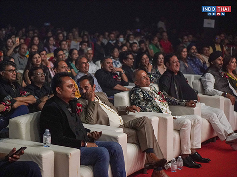 Pawan Mishra, Chairman of Indo Thai News, enjoying the show with other dignitaries