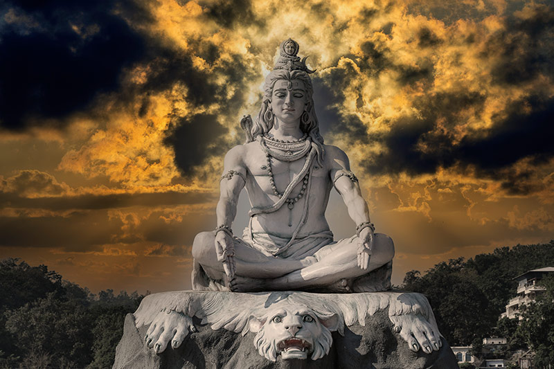 Lord Shiva revered as the first yogi