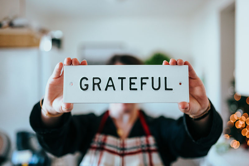 Gratitude helps you see the good in life