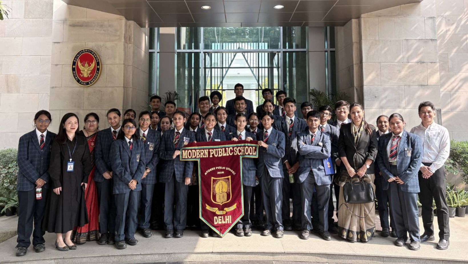 Modern Public School Students Experience Thai Culture at TEC in New Delhi